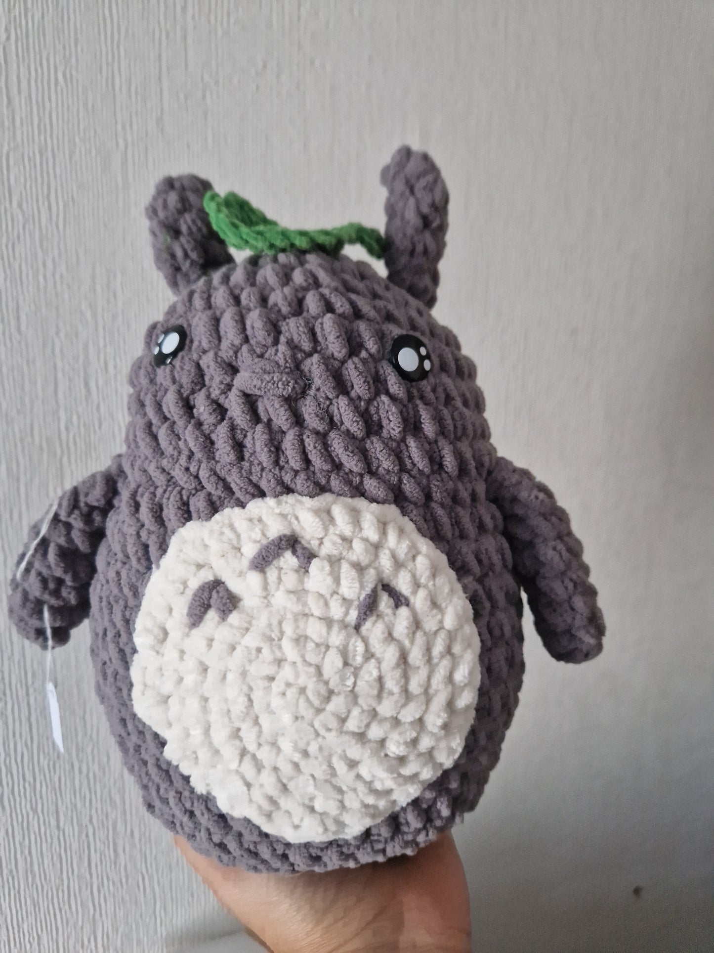 Totoro inspired Amigurumi Plushie