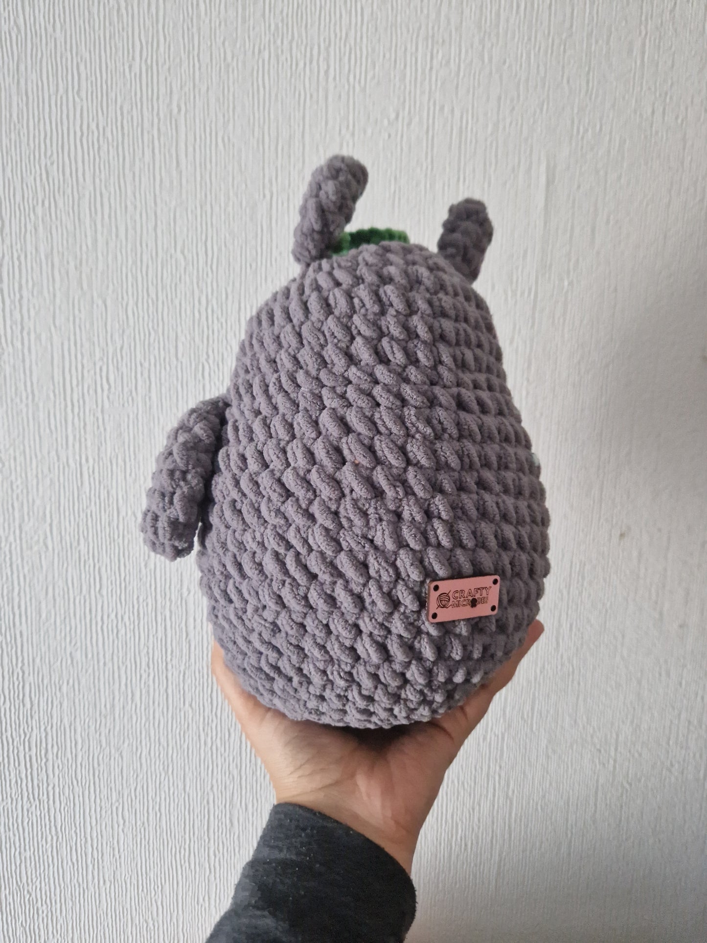 Totoro inspired Amigurumi Plushie